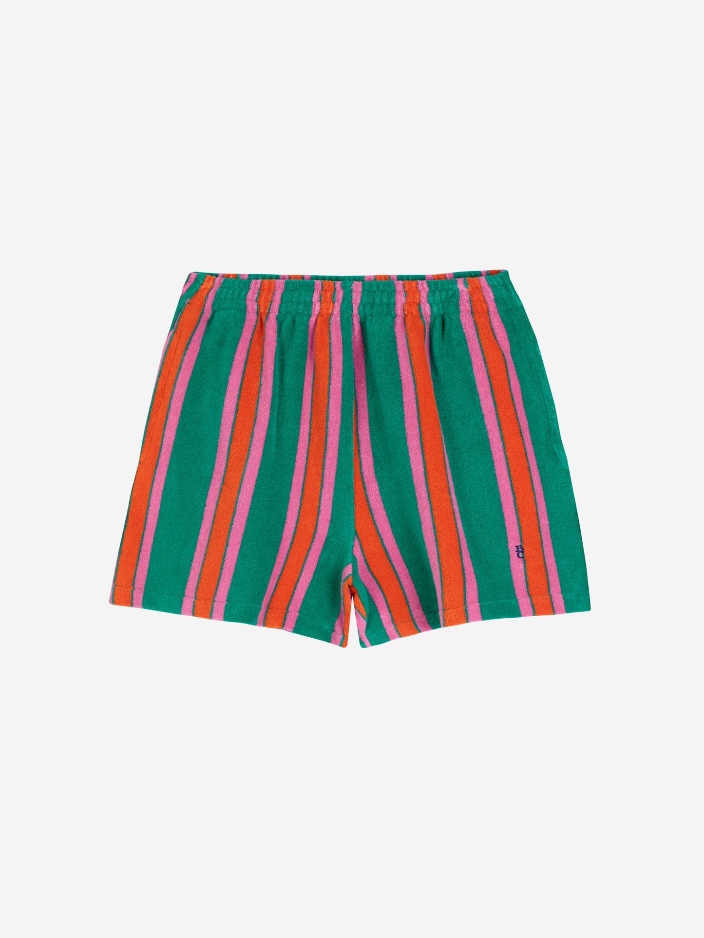 Striped Terry Shorts