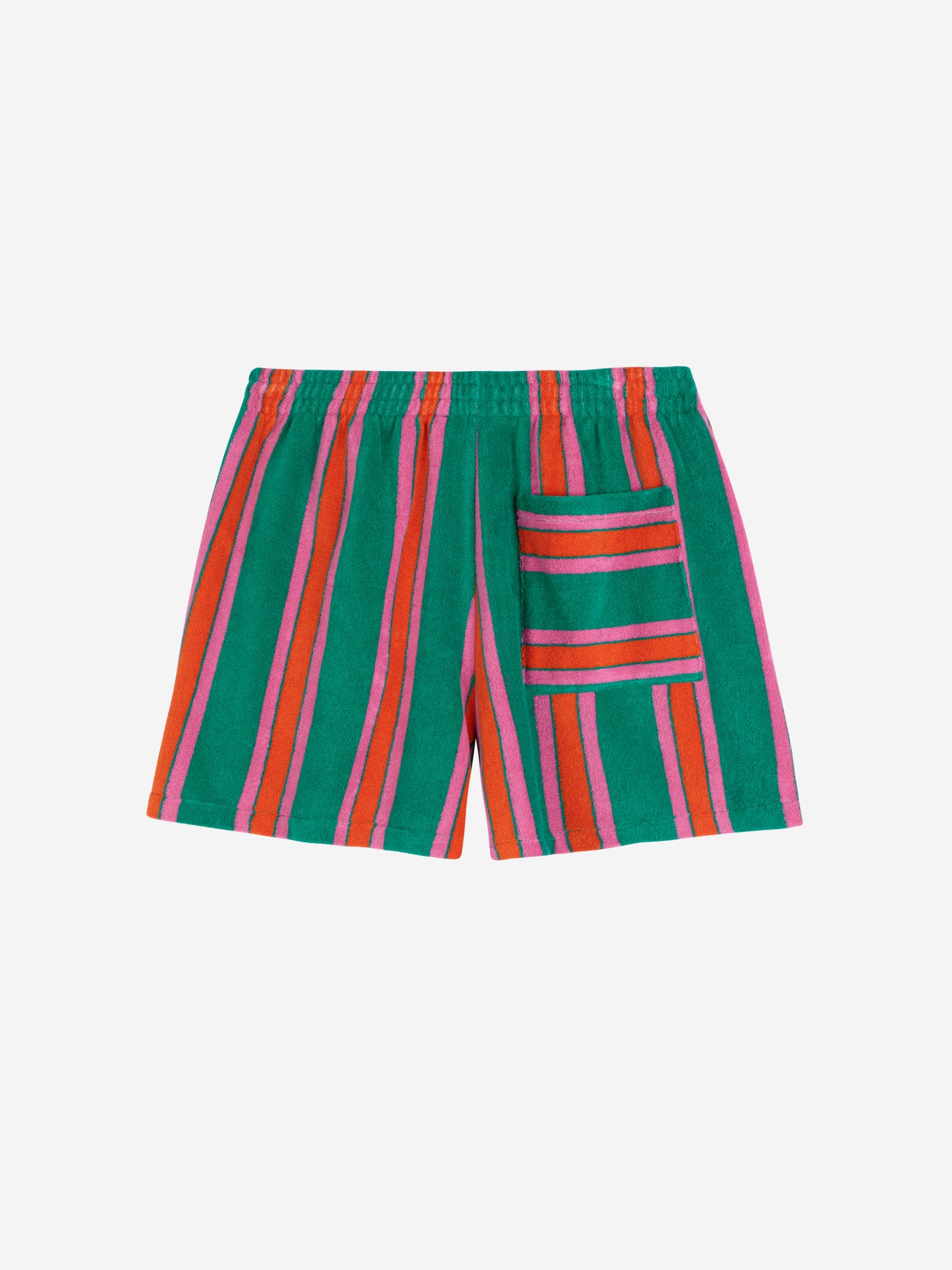 Striped Terry Shorts