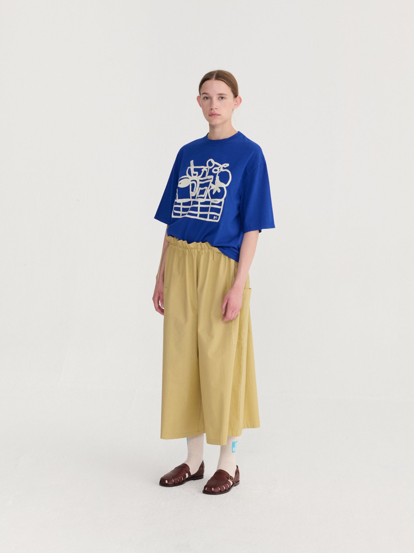Cobalt Farmers' Market Oversized Tee