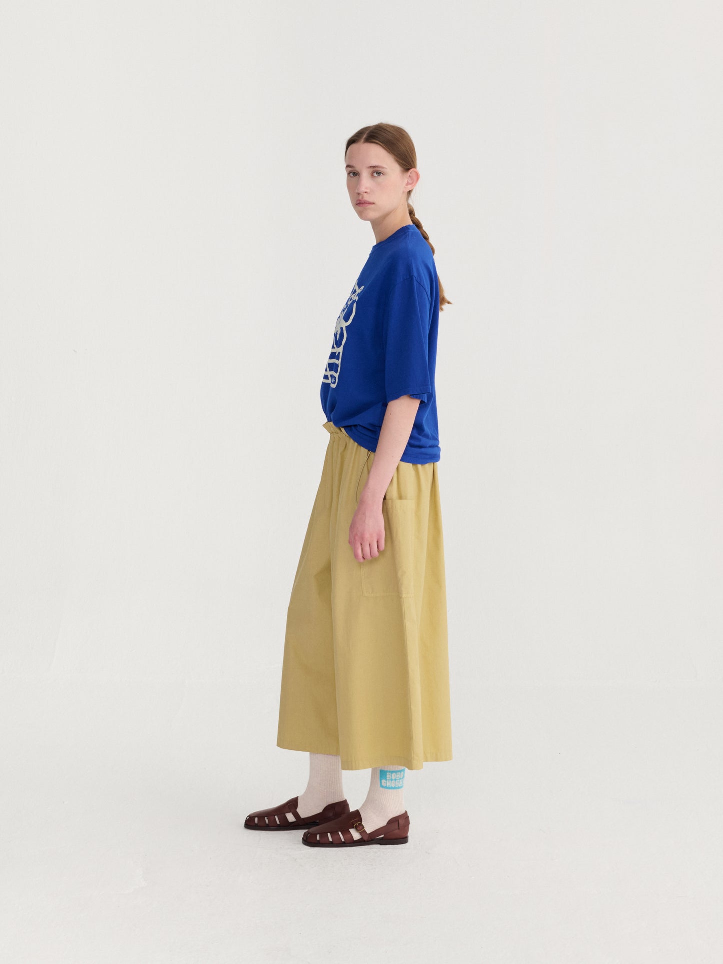 Cobalt Farmers' Market Oversized Tee