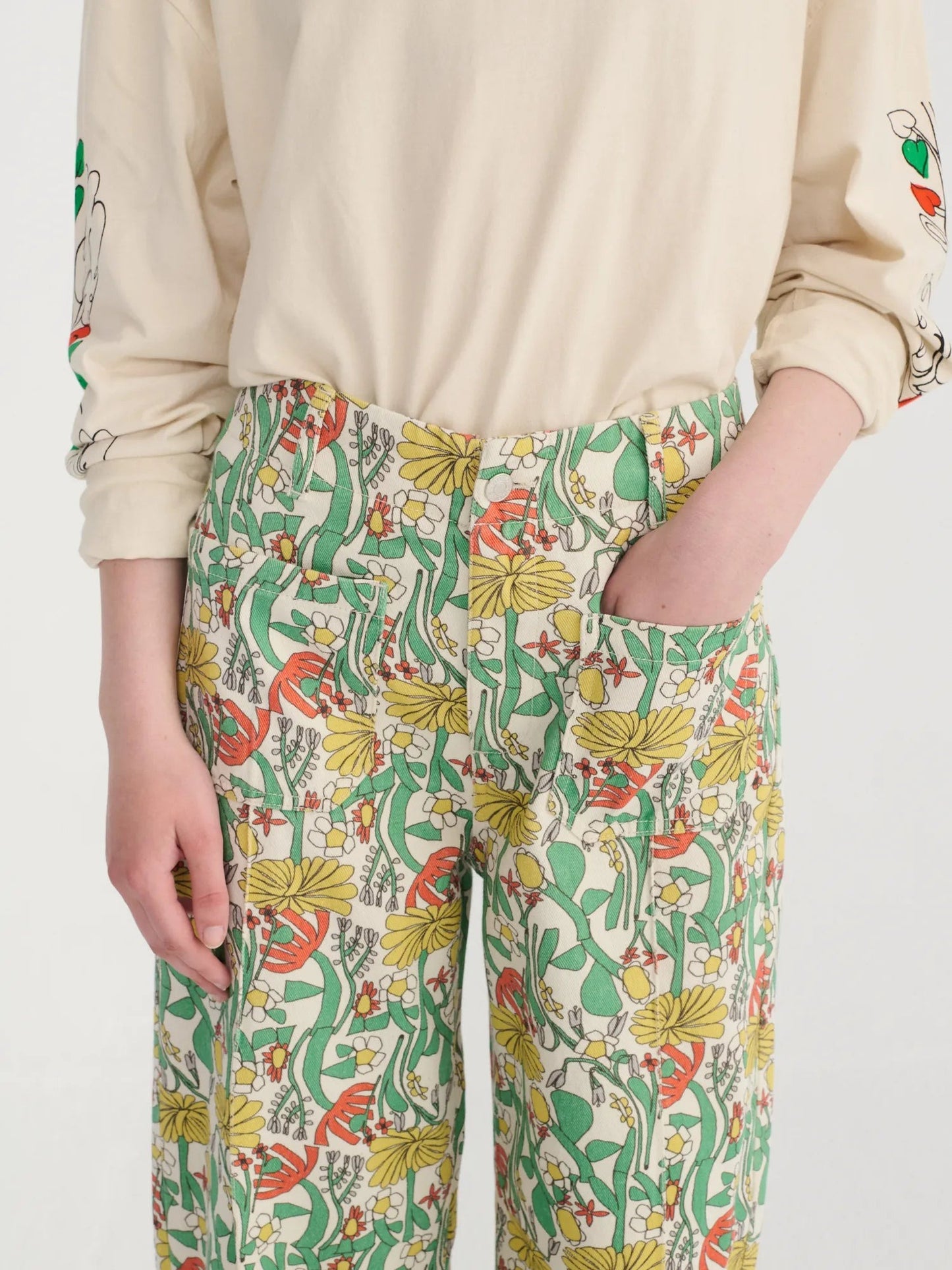 Herbalist Twill Cropped Pants