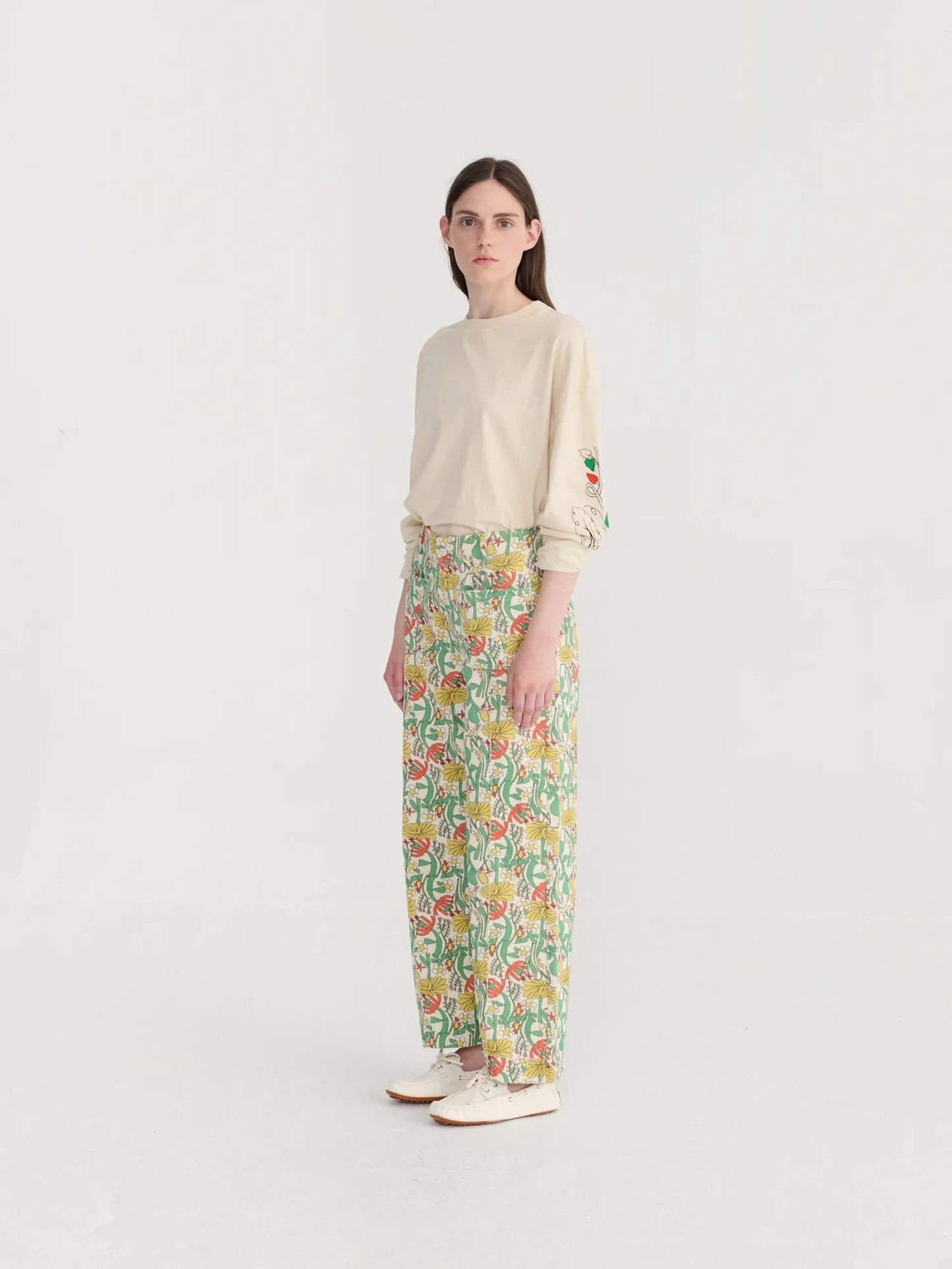 Herbalist Twill Cropped Pants