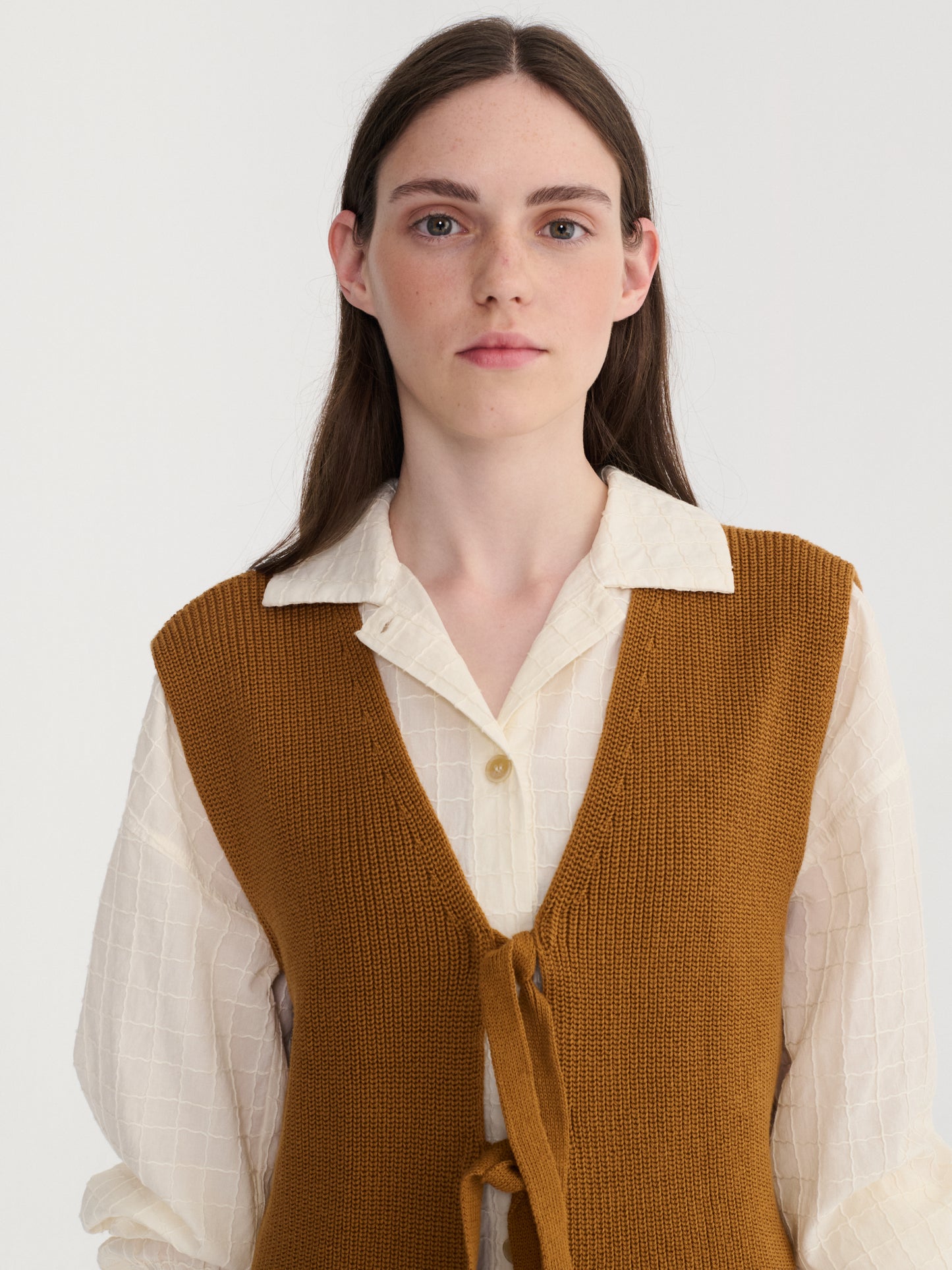 Siena Knit Bow Vest