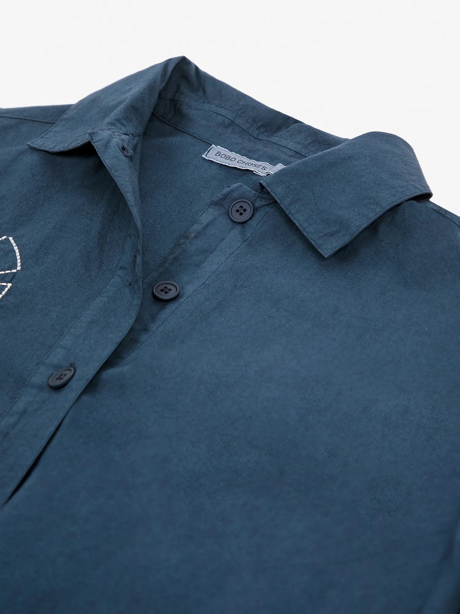 Embroidered Daisy Shirt