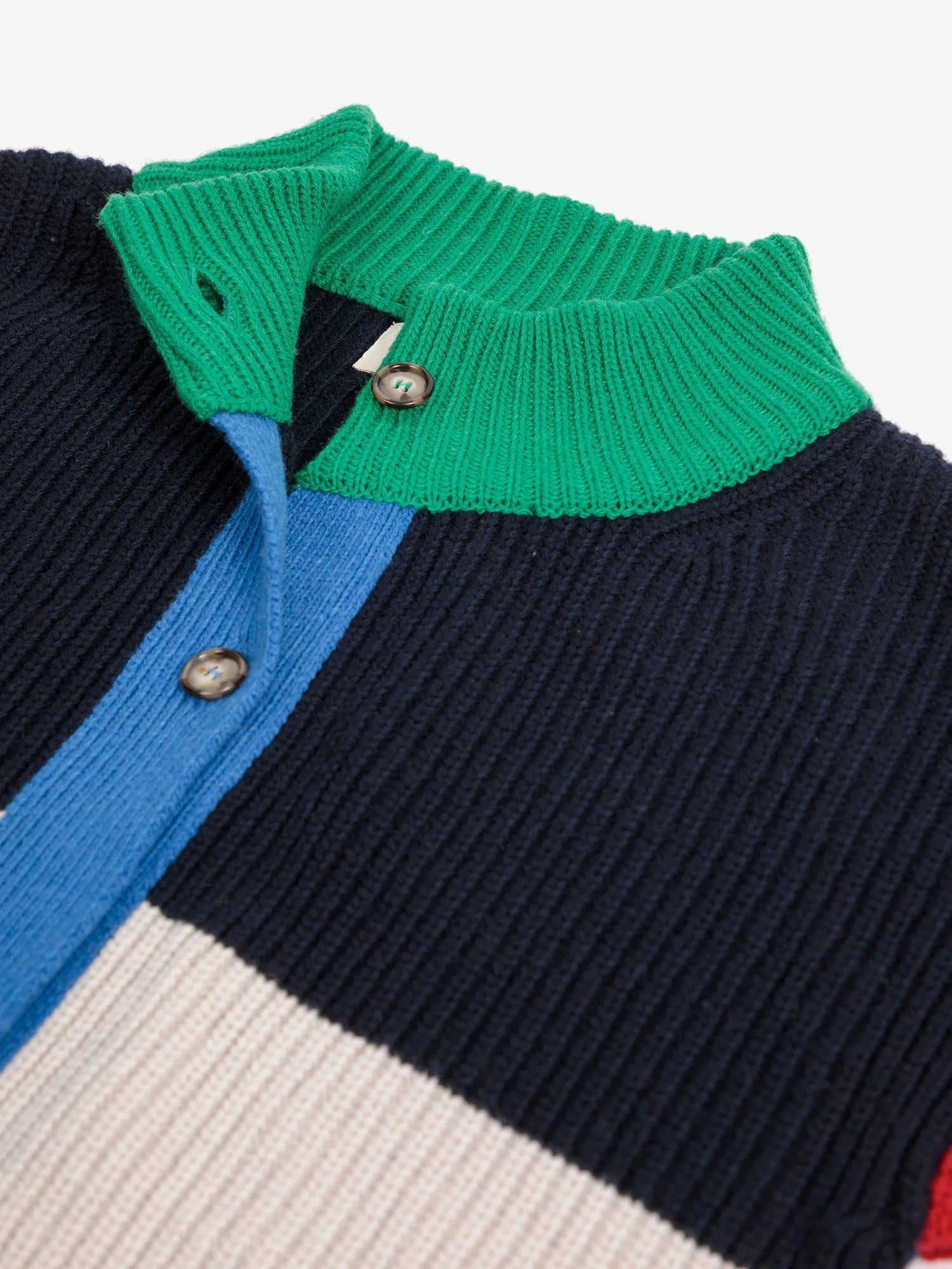 Color Blocked Cardigan