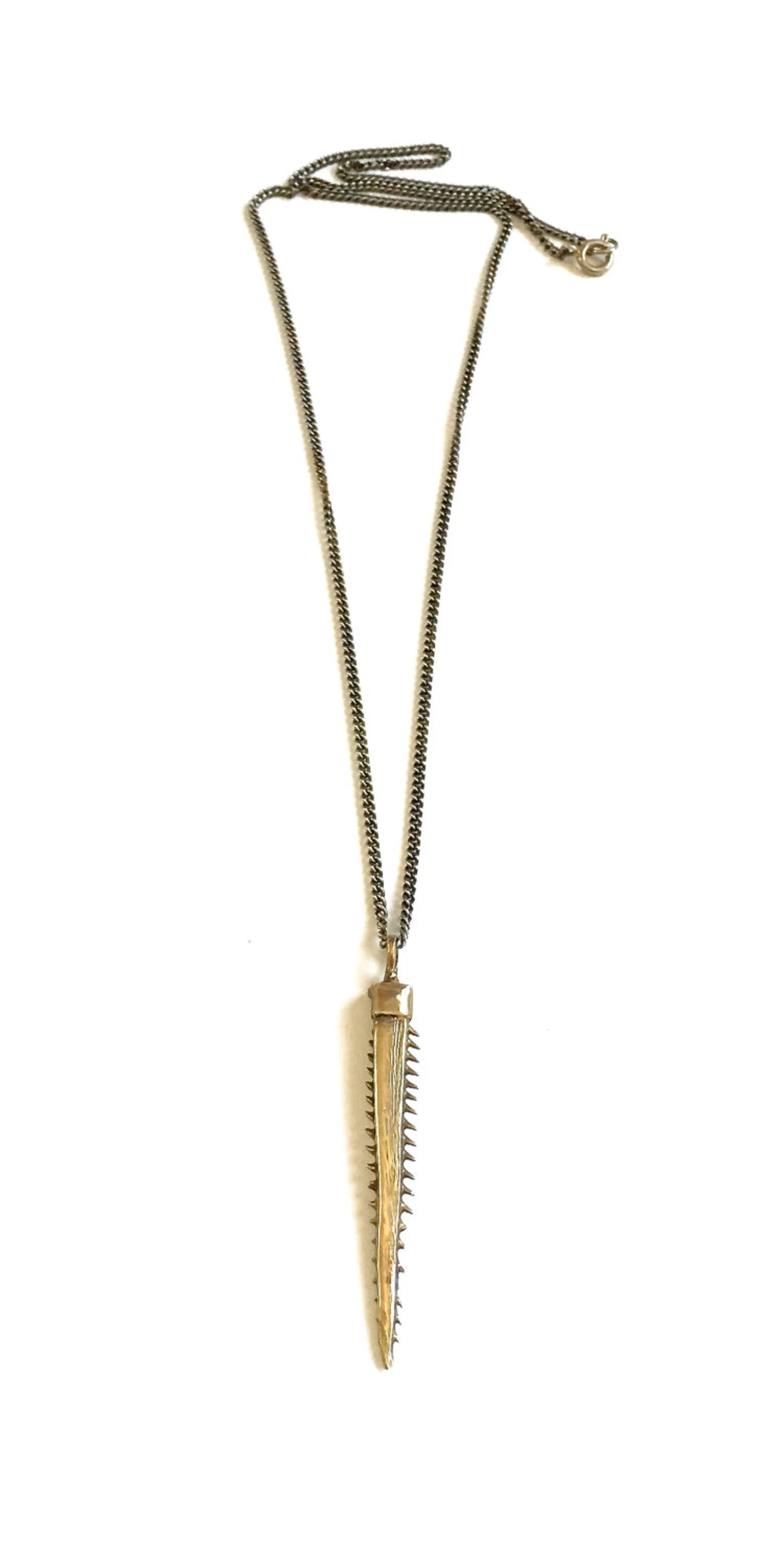 Fish Bone Necklace