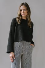 Charlie Sweater in Salt + Pepper