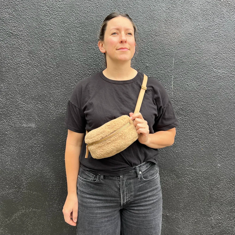 Teddy Shearling Bum Bag