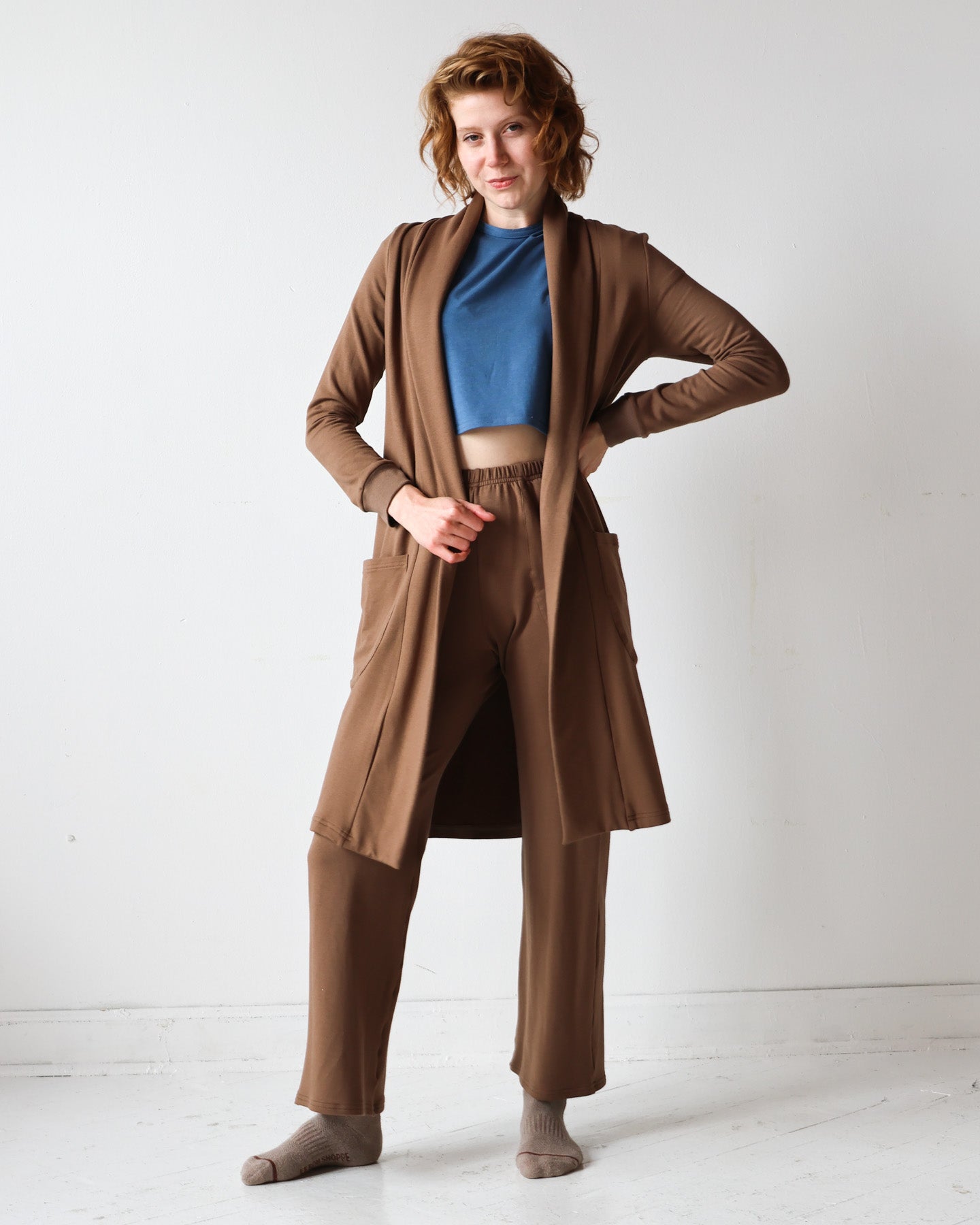 Peggy Car Coat - Mocha