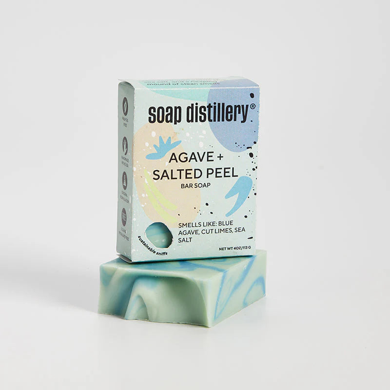 Boozy Soap Bars Agave + Salted Peel