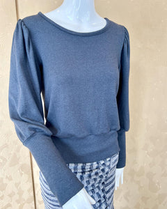 Violetta Sweater in Steel Gray