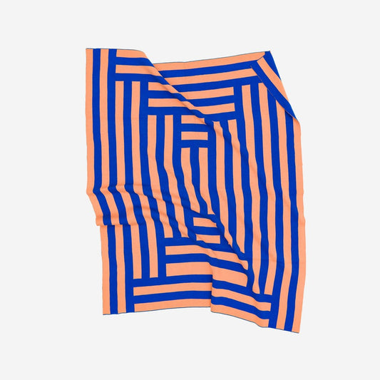 Columns Throw - Cobalt
