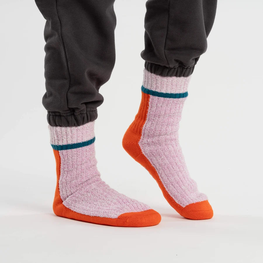 Color Ragg House Socks - Poppy Lilac