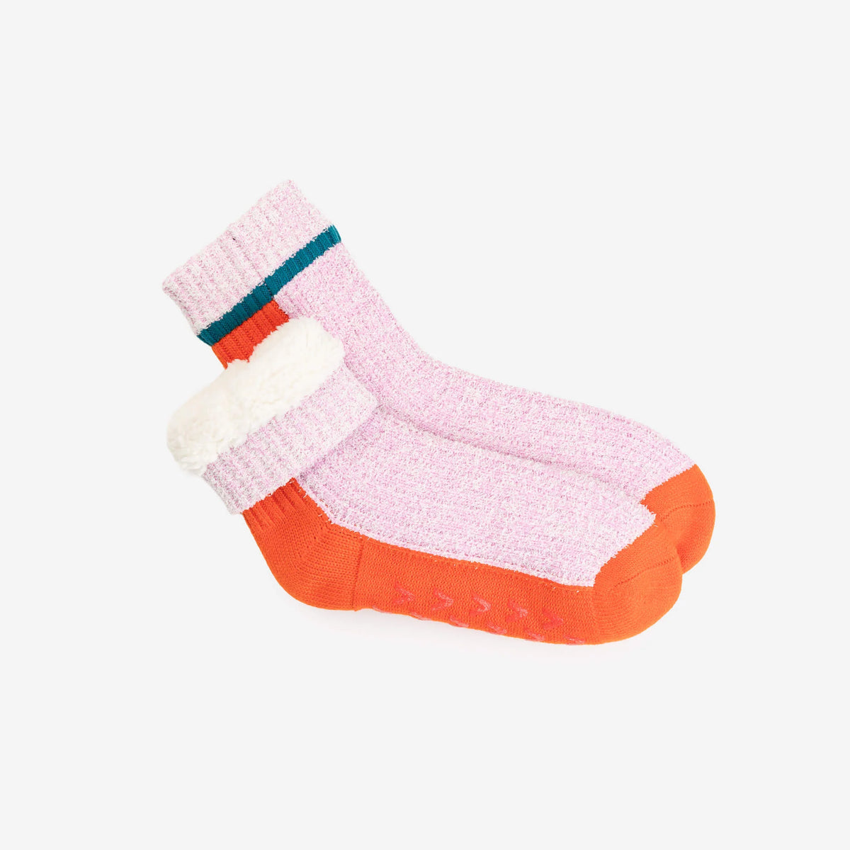 Color Ragg House Socks - Poppy Lilac