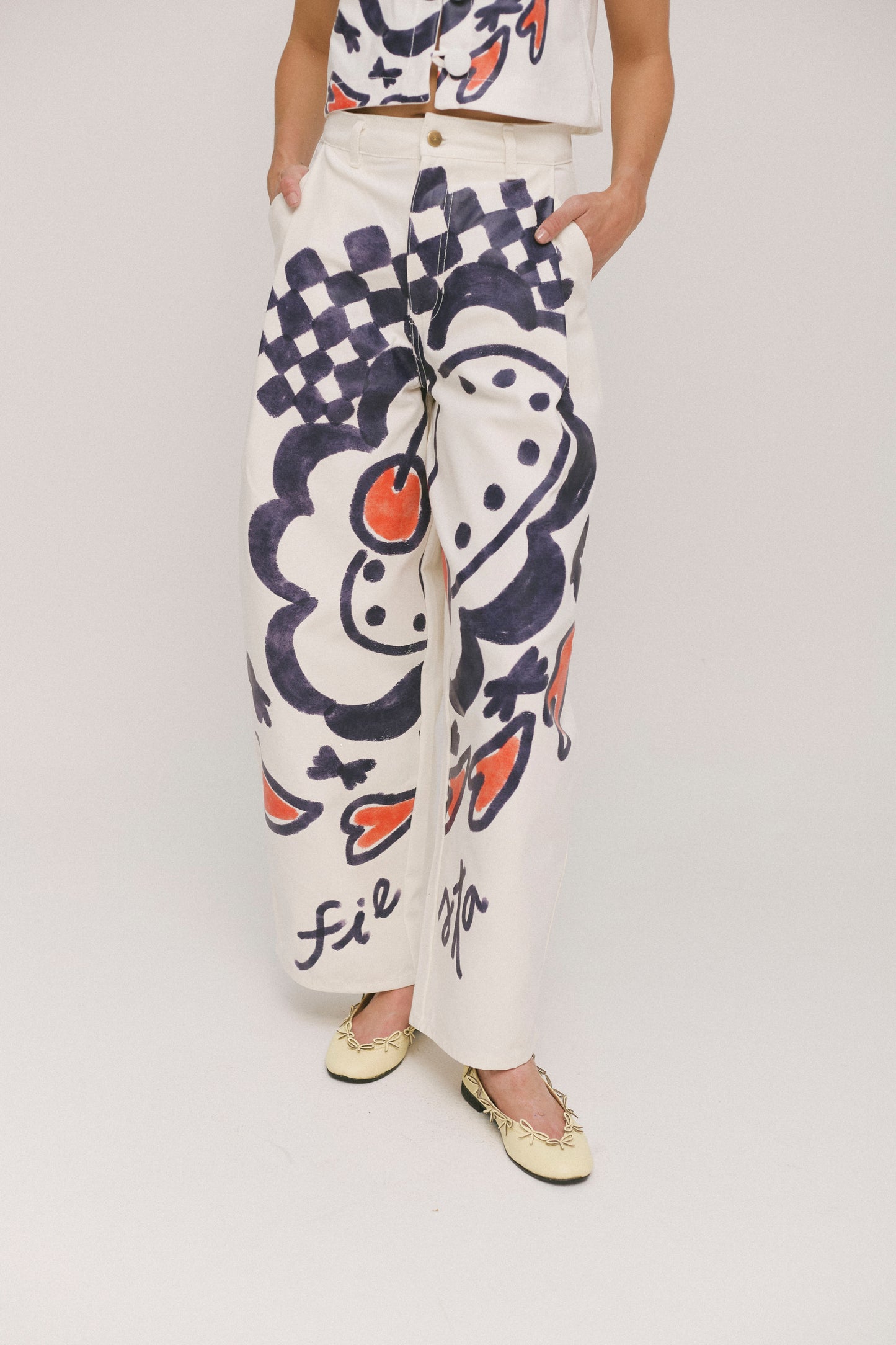 Cherry on Top Balloon Jeans