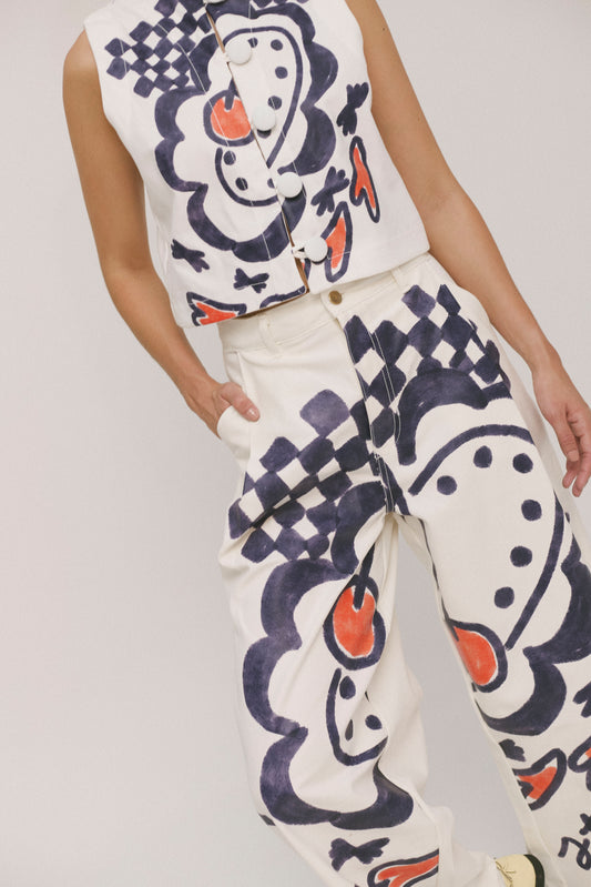 Cherry on Top Balloon Jeans