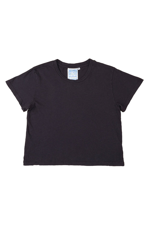 Cropped Ojai Tee in Black