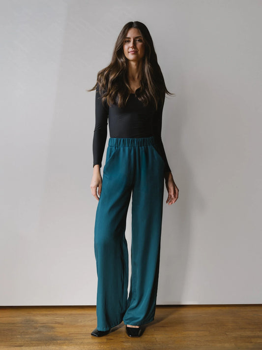 Luzon Pants in Teal
