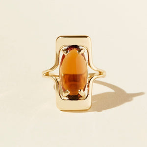 Walton Ring - Gold/Brown