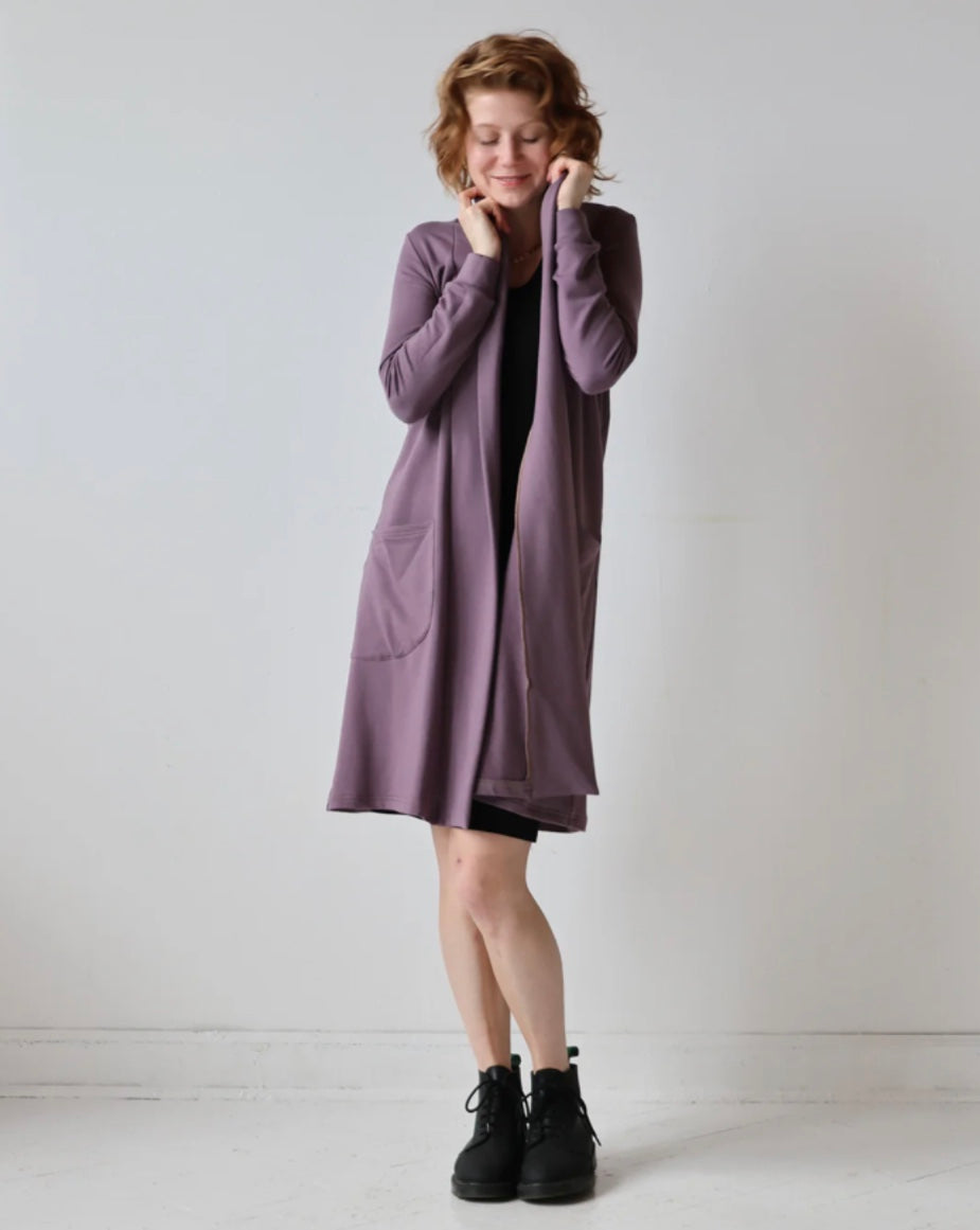Peggy Car Coat - Lavender