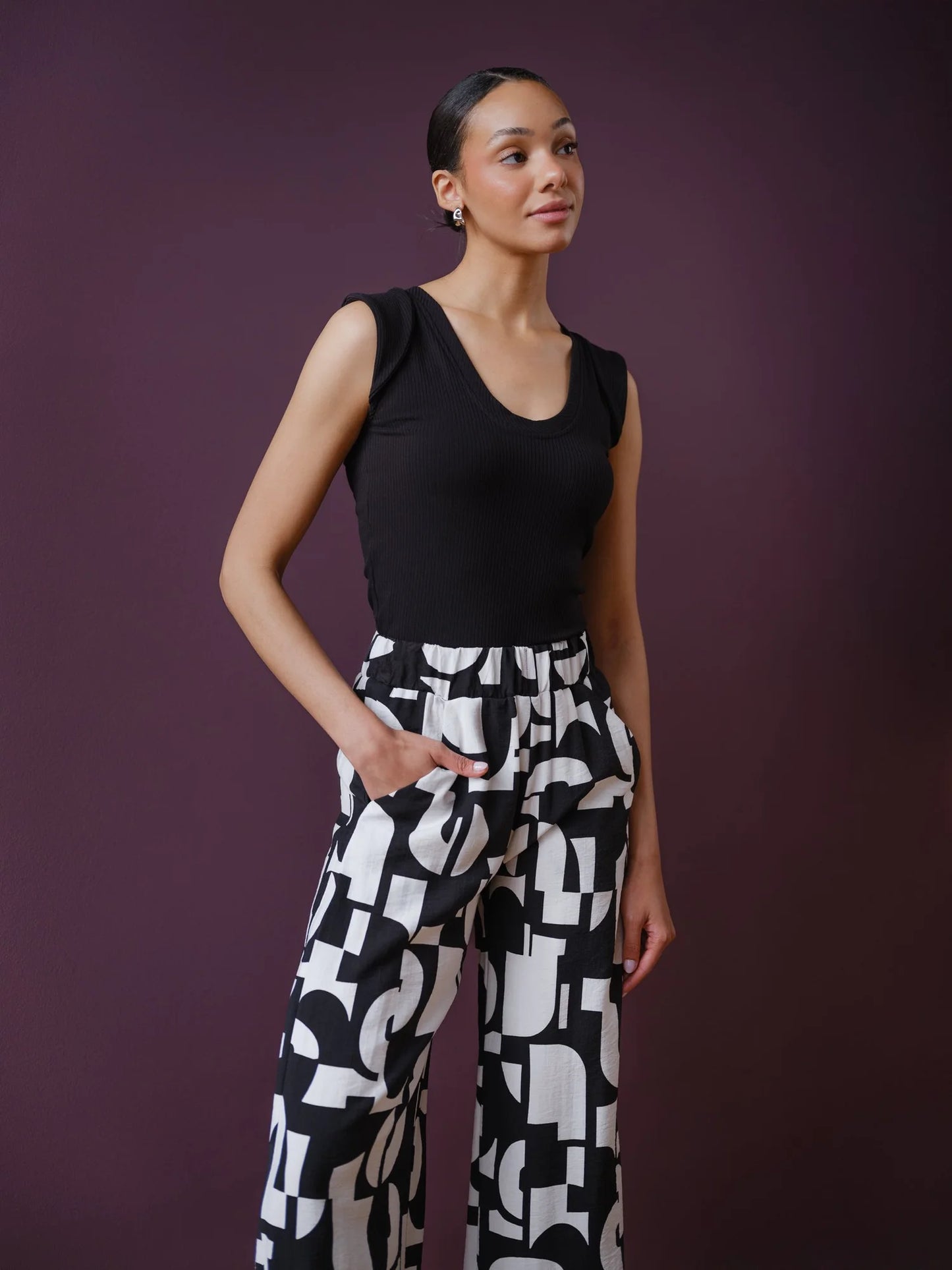 Luzon Pants - Elbow Print