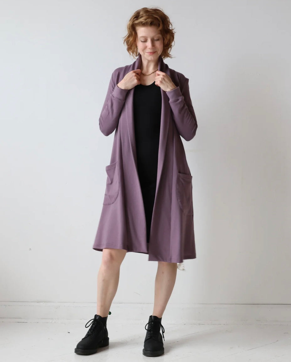 Peggy Car Coat - Lavender