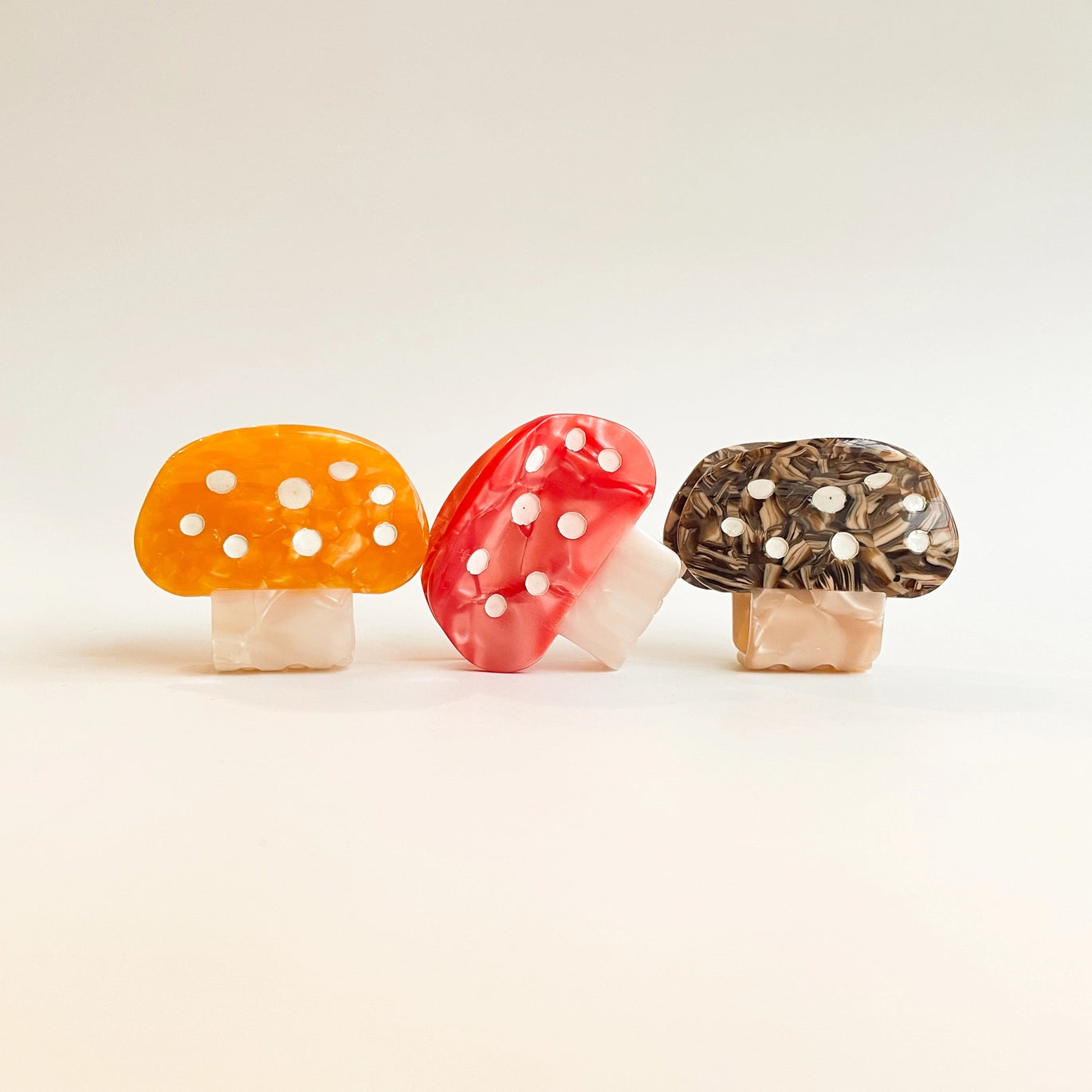 Mushroom Claw Clip