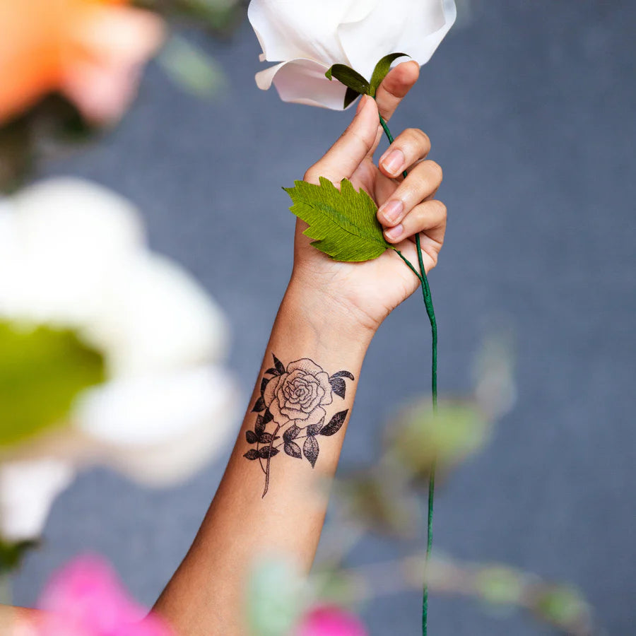 Flora and Fauna Tattoo Set