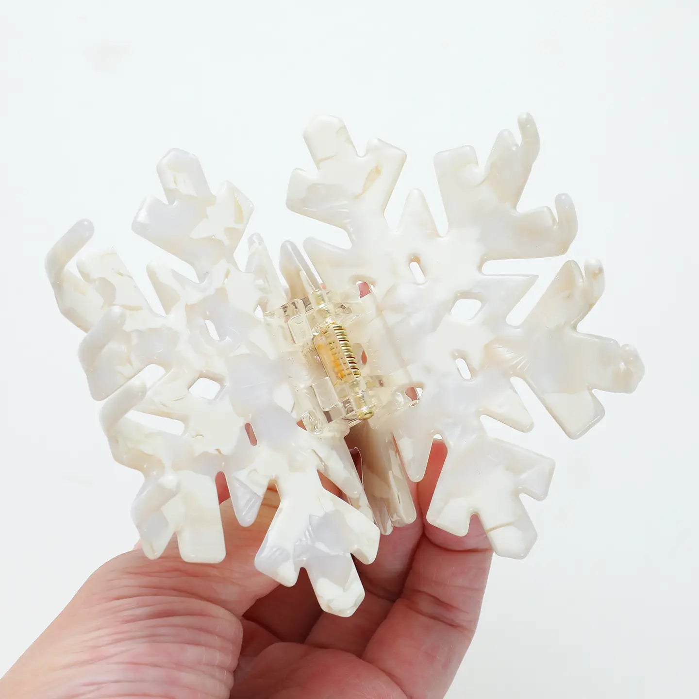 Snowflake Claw Clip