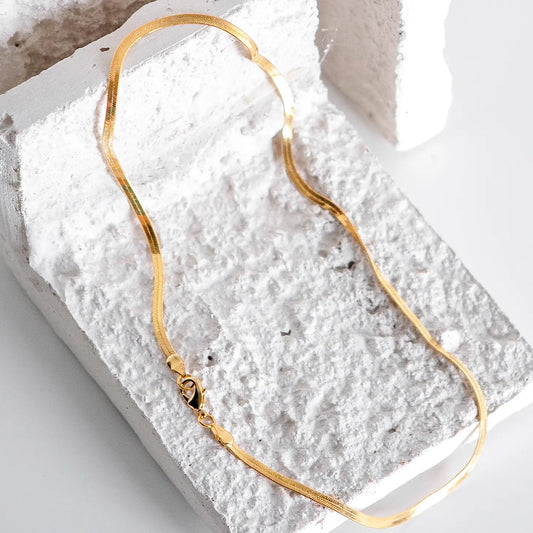 Zoe Snake Chain Necklace