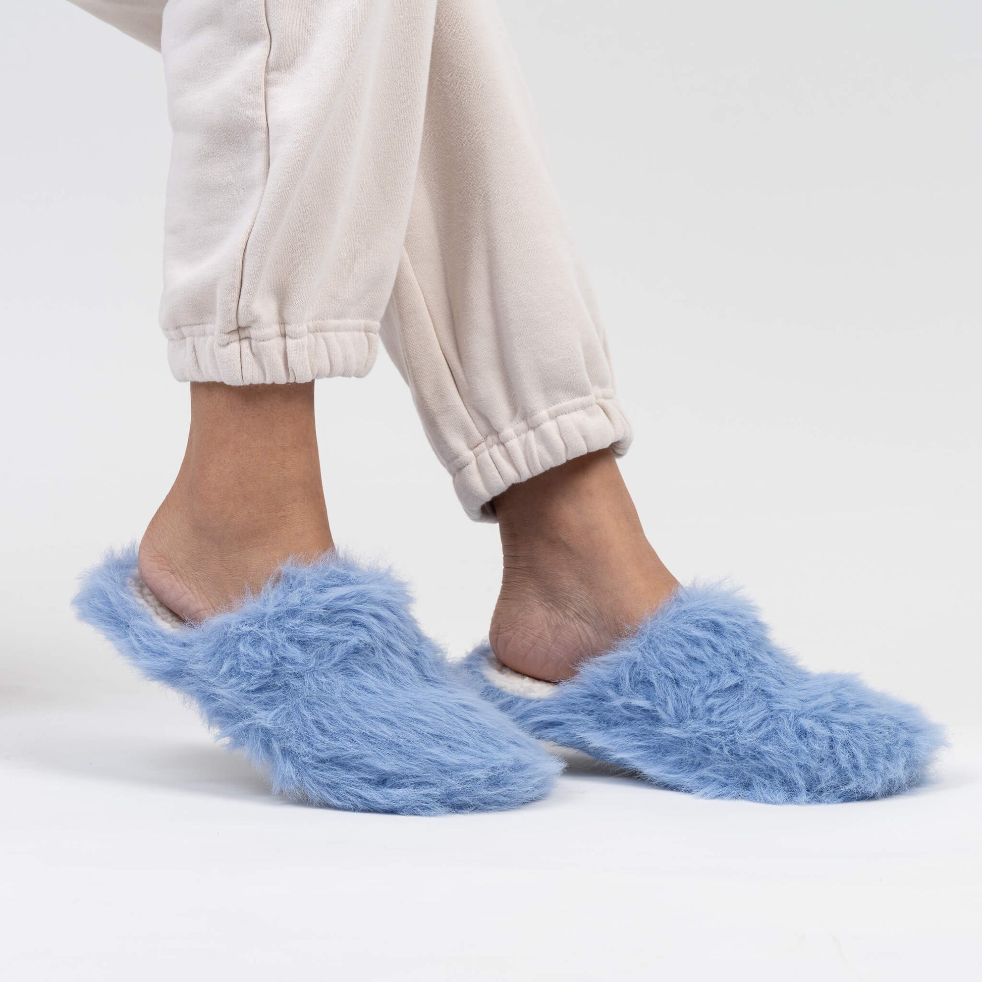 Faux Fur Slide Slippers