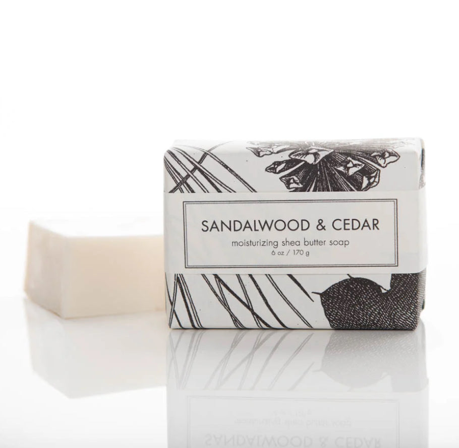 Formulary 55 Shea Butter Soap Sandalwood & Cedar