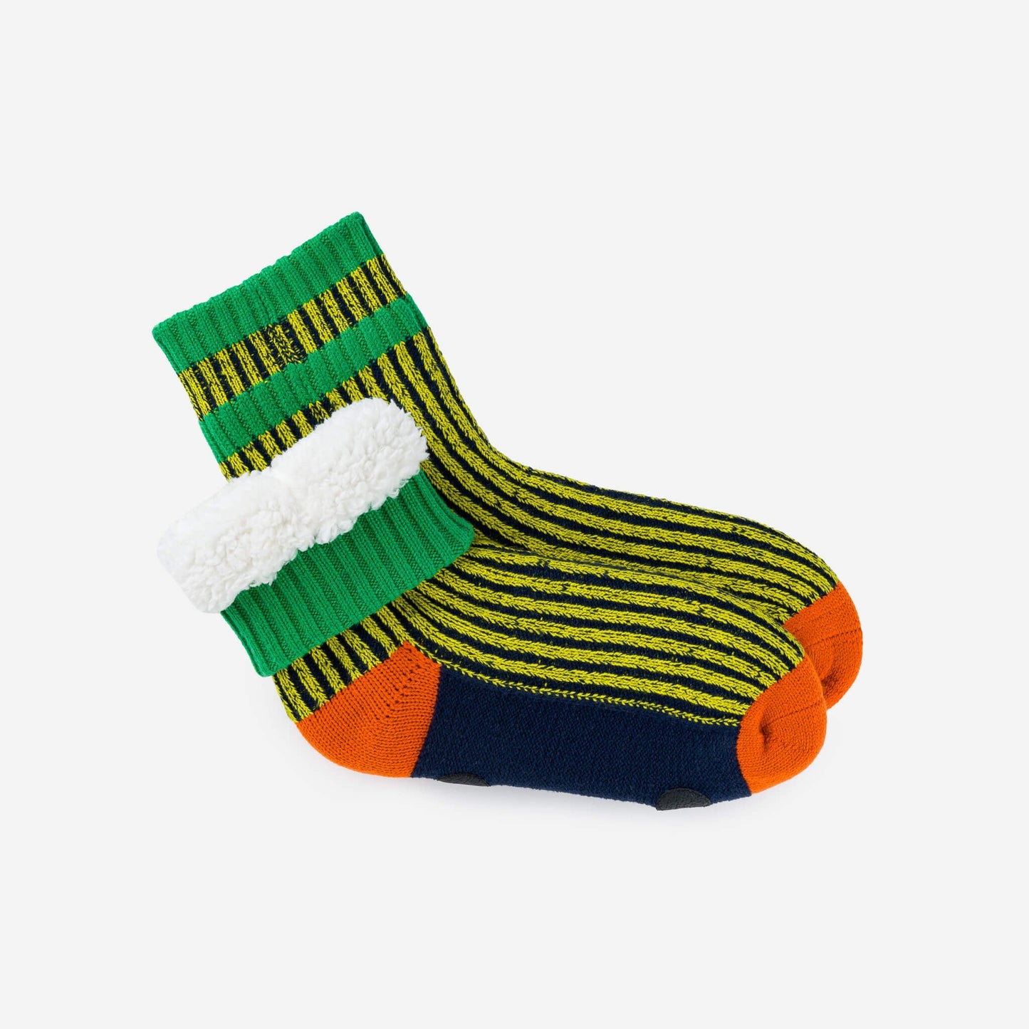 Gym House Socks - Yellow Navy