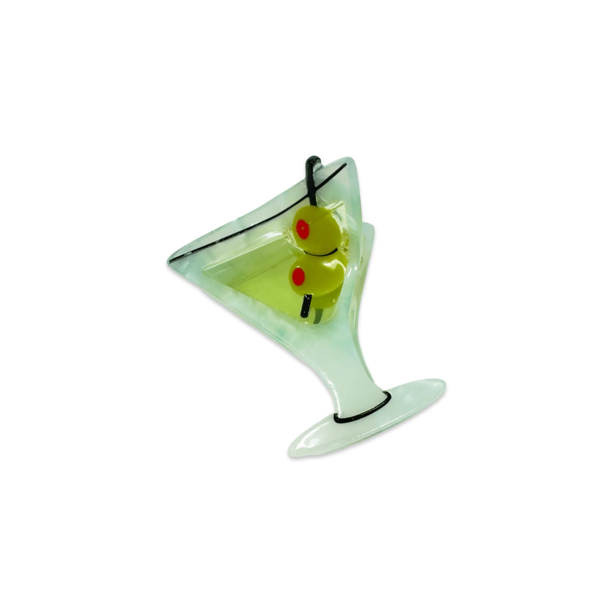 Mini Martini Hair Claw