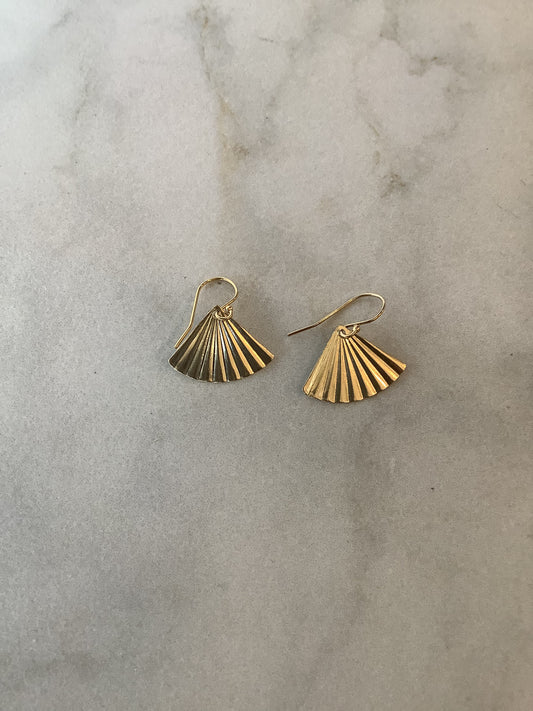 Petite Fan Earrings