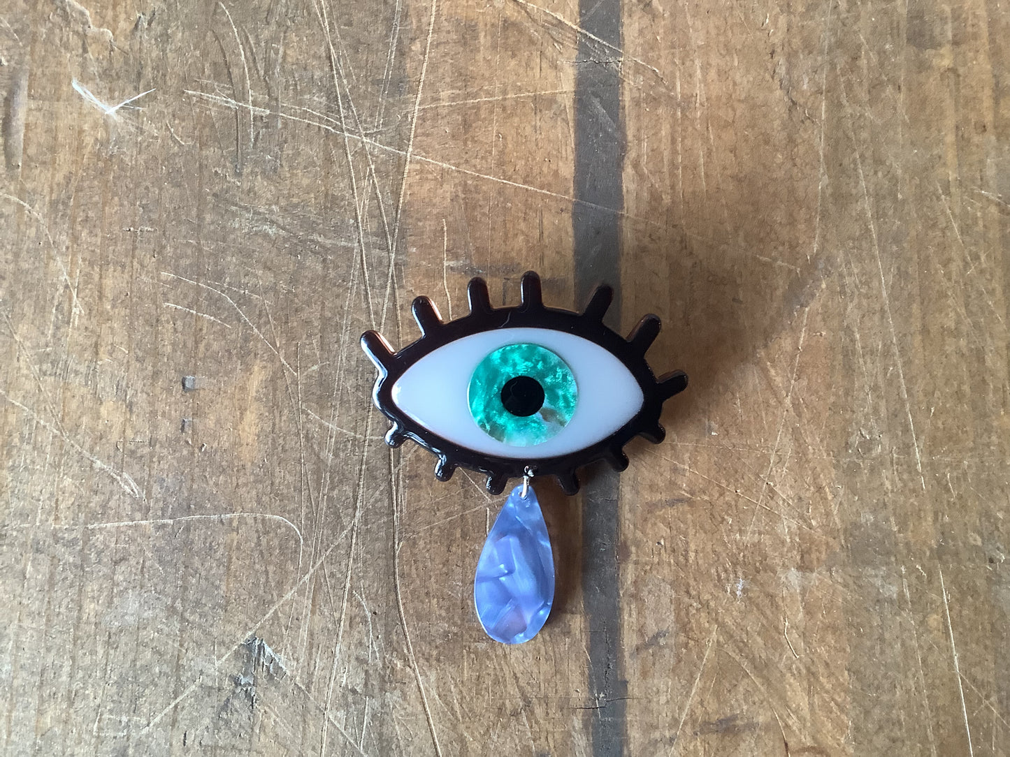 Third Eye Mini French Barrette