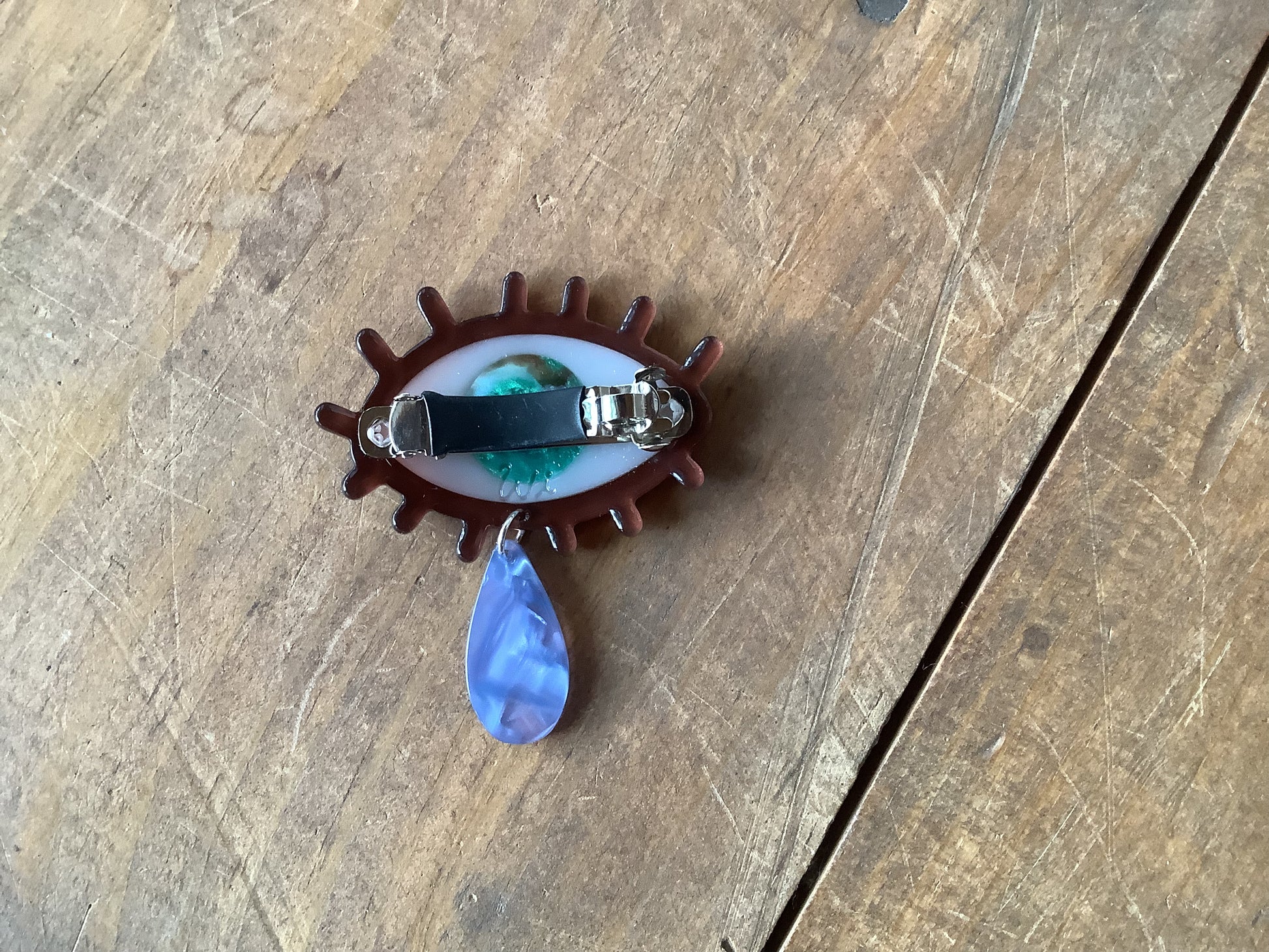 Third Eye Mini French Barrette