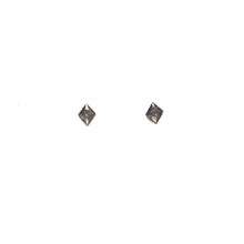 Vintage Sparkle Enamel Diamond Studs