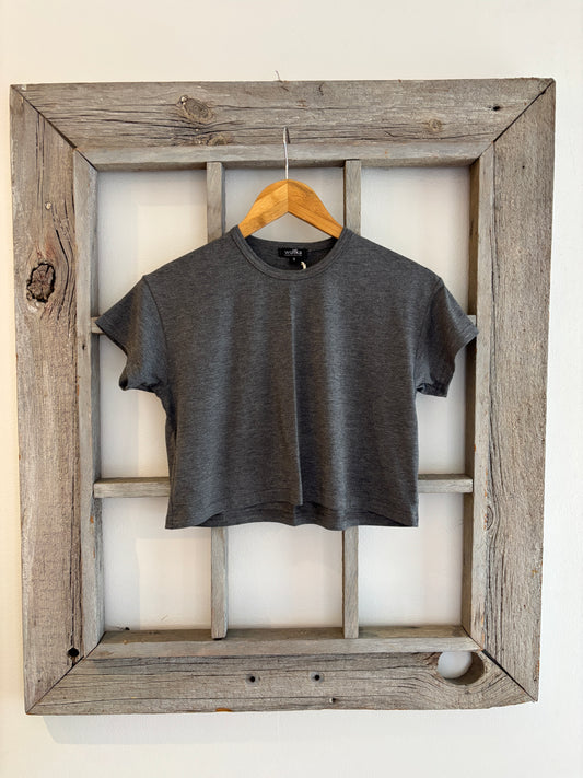 Alyssa Tee in Grey