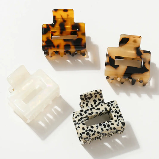 Classic Mini Square Claw Clip