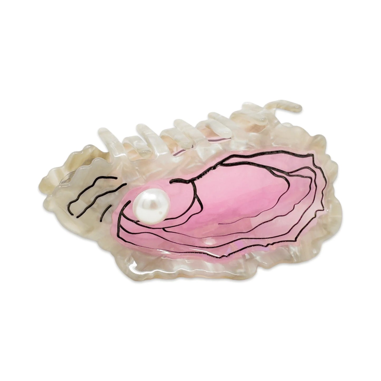 Large Oyster Hair Claw