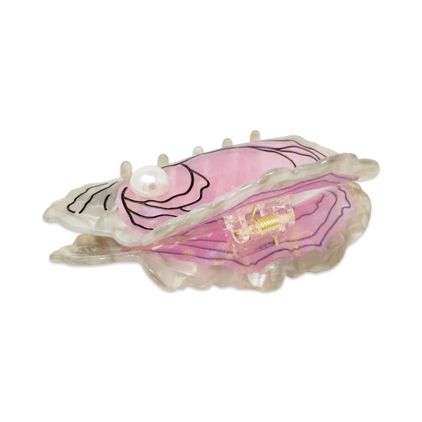 Large Oyster Hair Claw