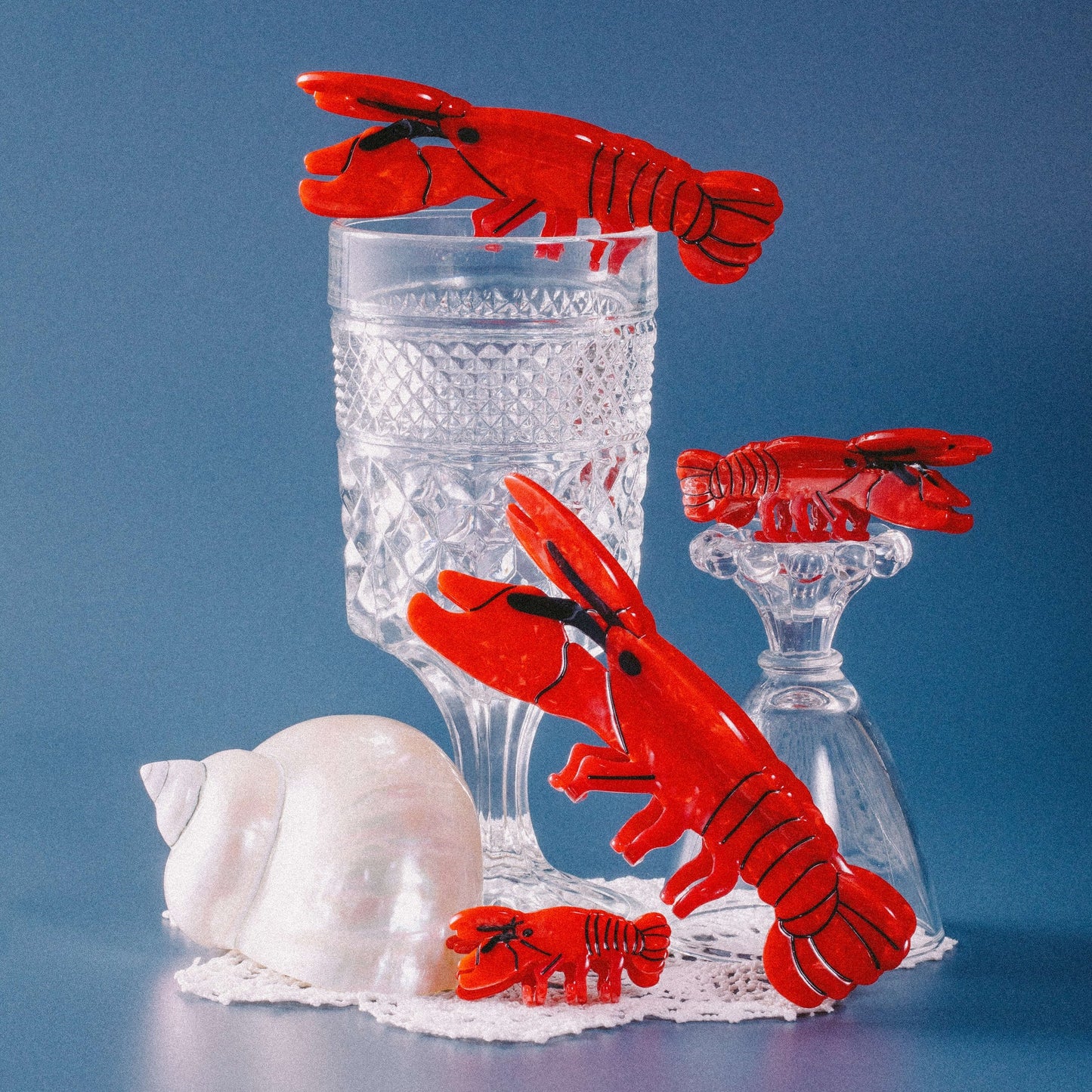 Large Lobster Hair Claw
