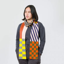 Patterned Skinny Scarf