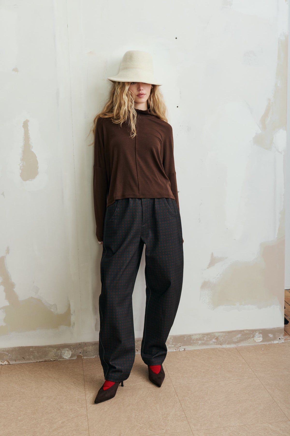 Rennai Top in Ash