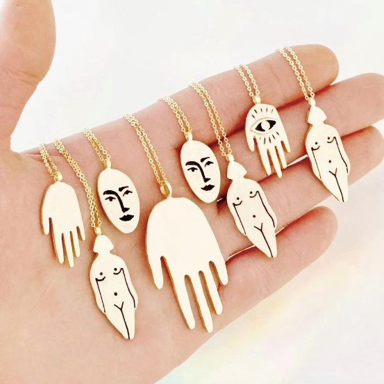 Hand Necklace