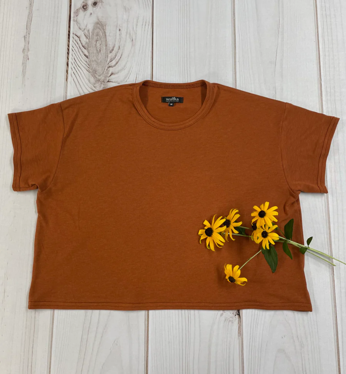 Alyssa Tee in Pumpkin Spice