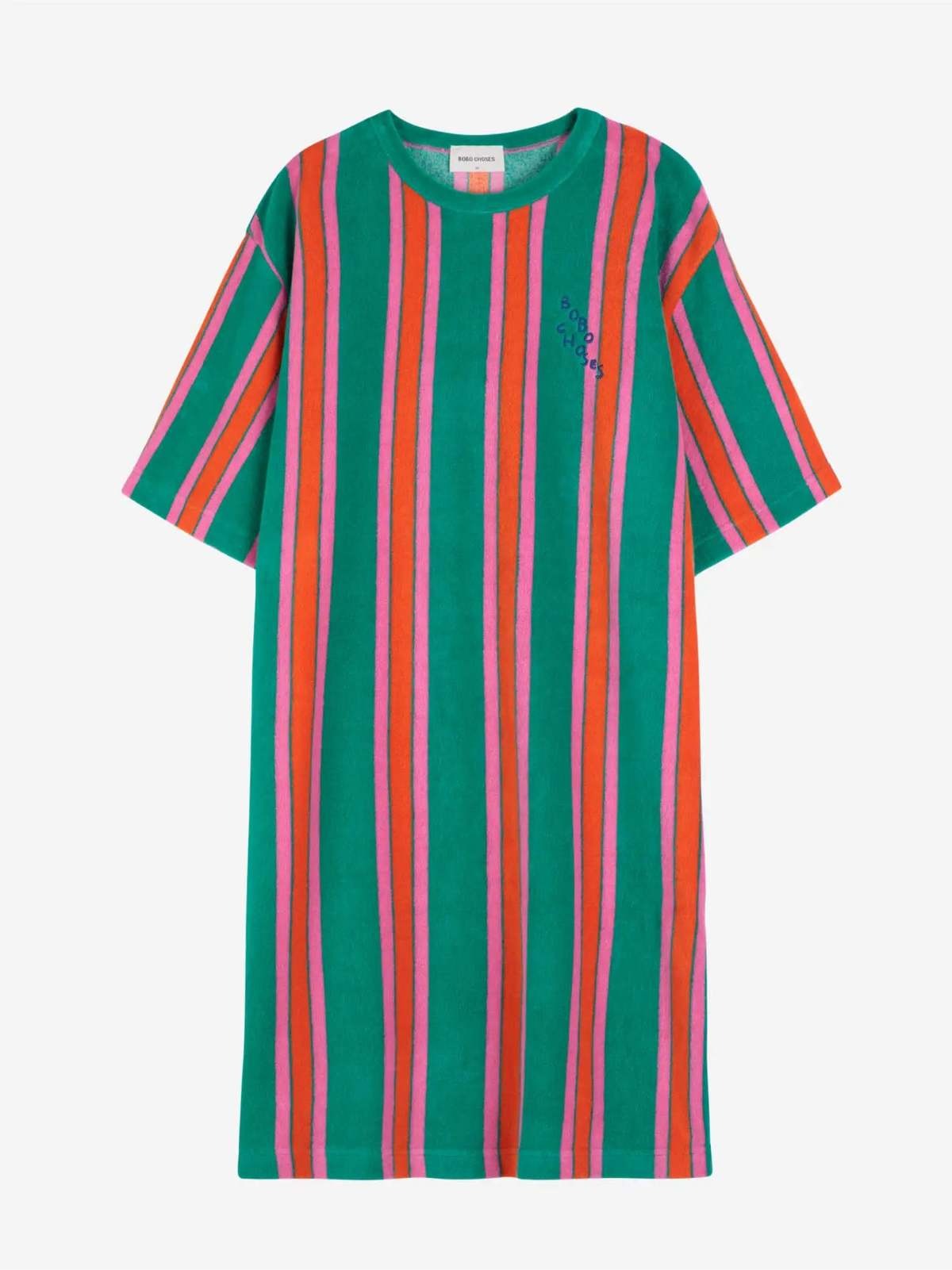 Striped Terry Dress