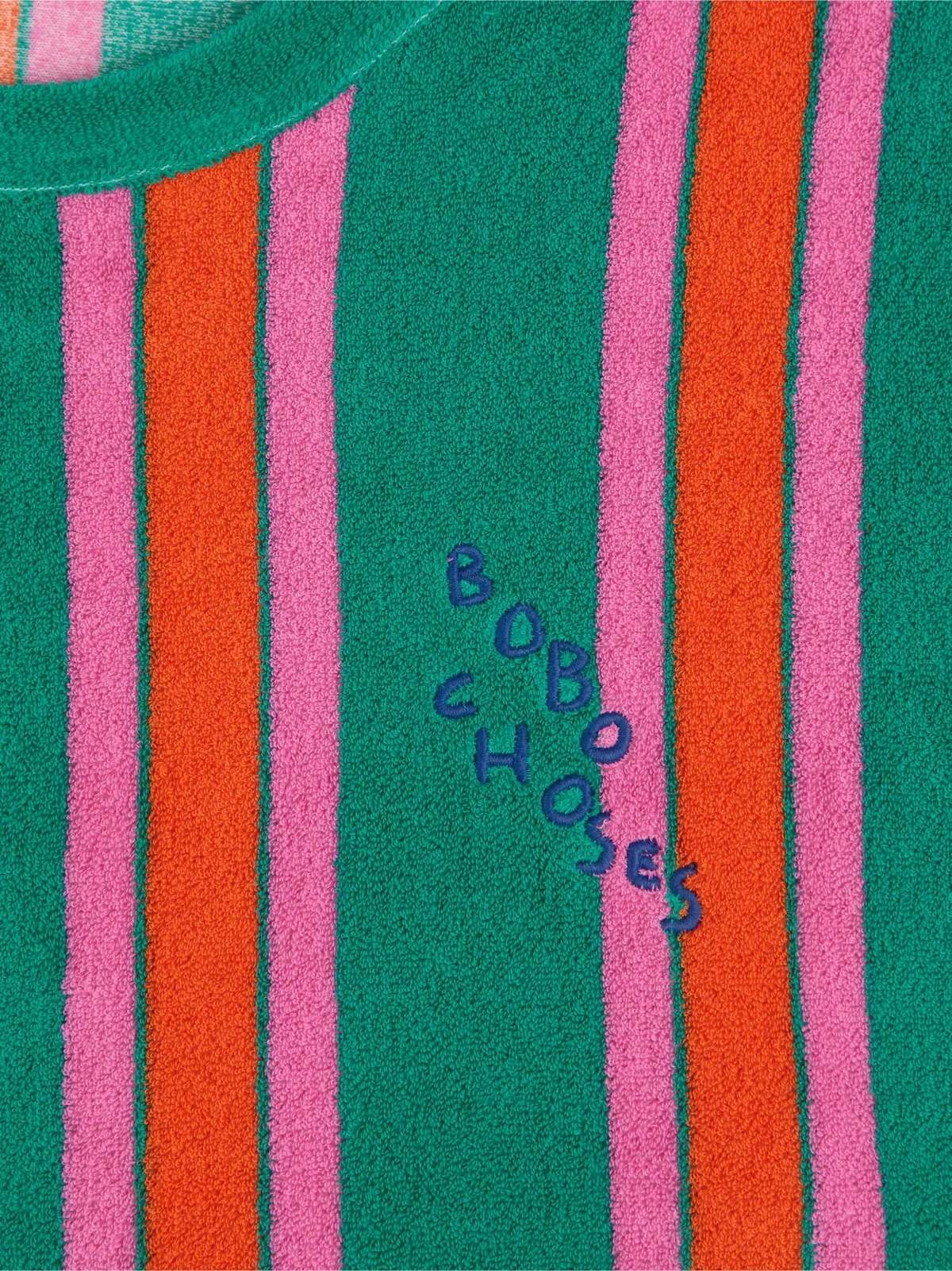 Striped Terry Dress