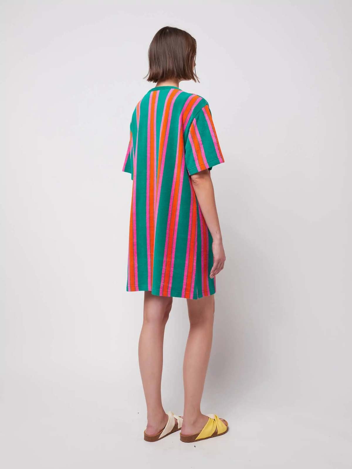 Striped Terry Dress